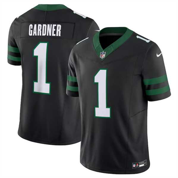 Men & Women & Youth New York Jets #1 Sauce Gardner Black 2024 F.U.S.E. Vapor Limited Football Stitched Jersey,We sell and wholesale Men & Women & Youth New York Jets #1 Sauce Gardner Black 2024 F.U.S.E. Vapor Limited Football Stitched Jersey on line form chian!